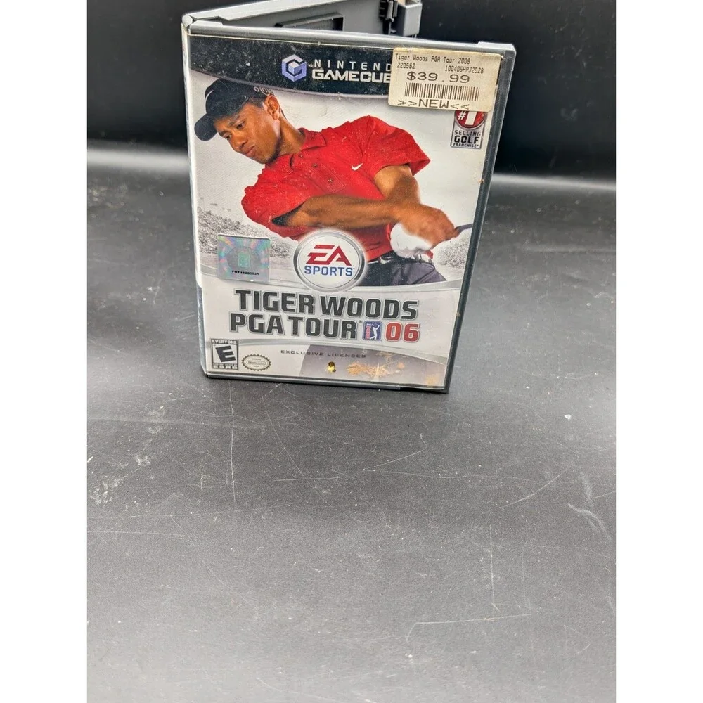 Tiger Woods PGA Tour 06 Nintendo GameCube CIB Disc Case Manual EA Sports